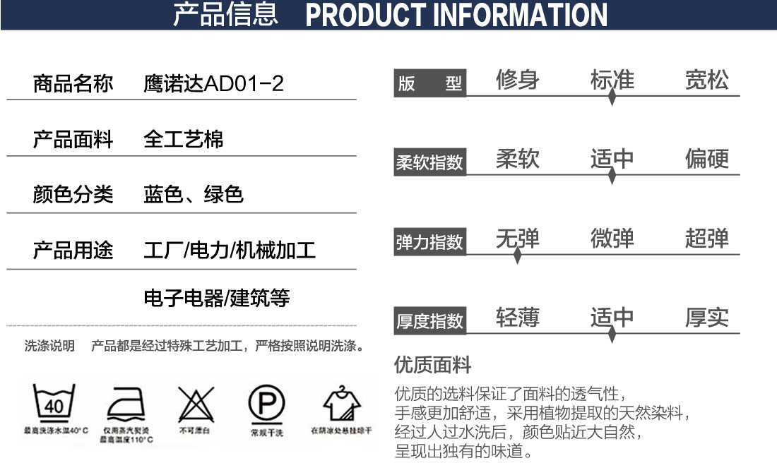 夏季短袖工作服的产品详情